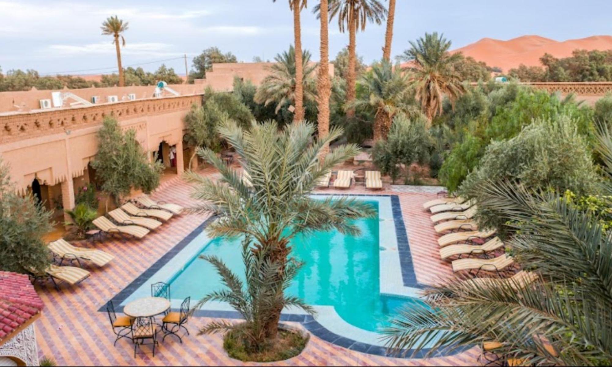 Riad Kasbah Le Touareg เมอร์ซูกา ภายนอก รูปภาพ