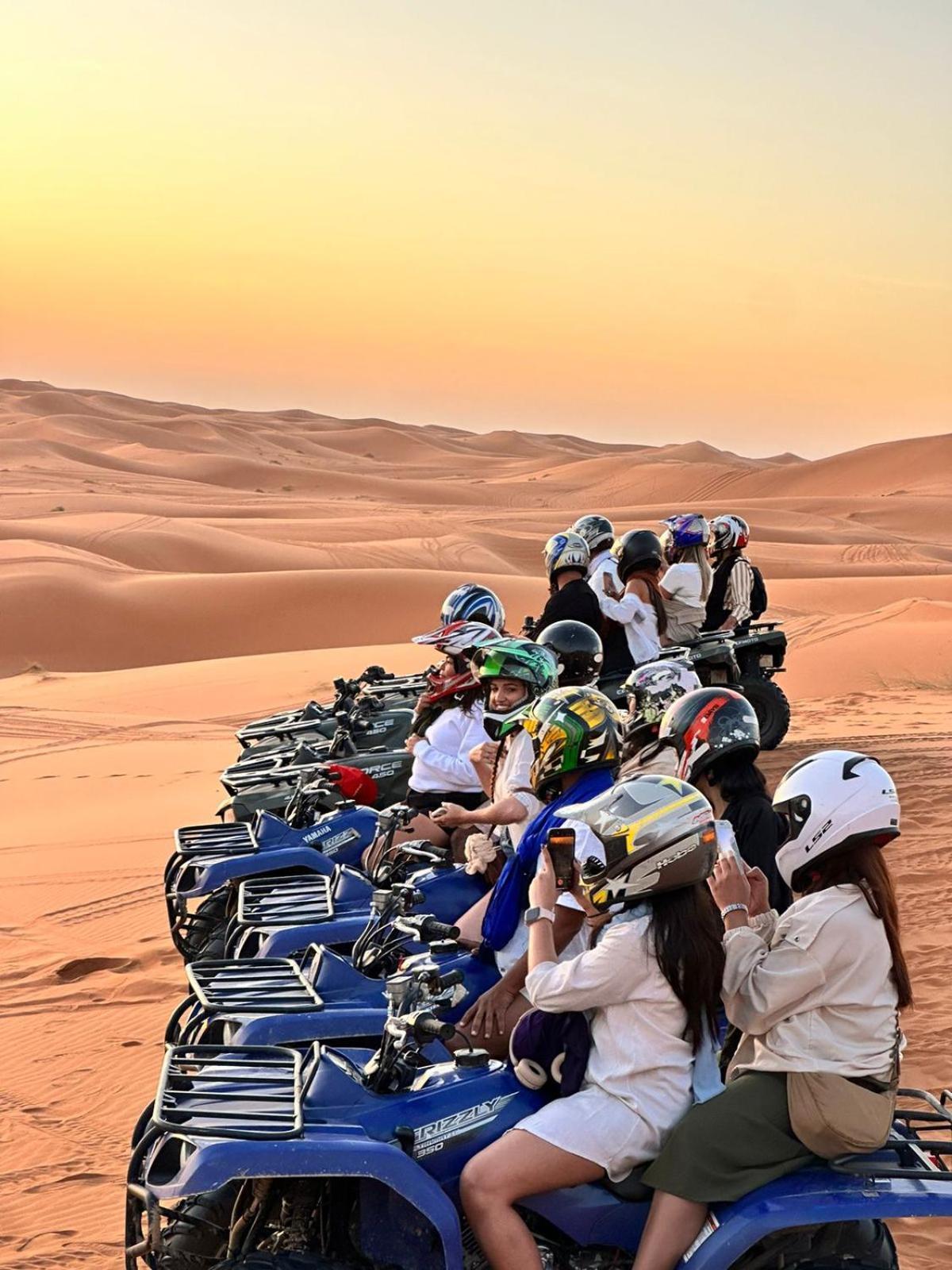 Riad Kasbah Le Touareg เมอร์ซูกา ภายนอก รูปภาพ